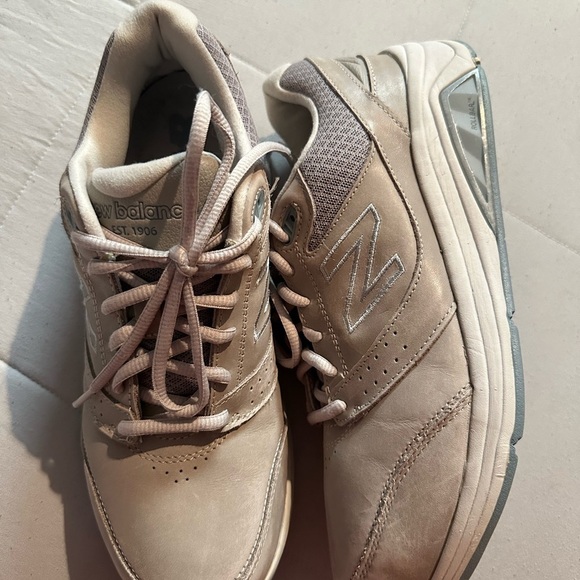 New Balance Taupe and Gray Walking Shoes - Picture 7 of 11